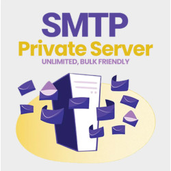 UNLIMITED SMTP SERVER - SPF, DKIM, DMARC CONFIGURED + RDP